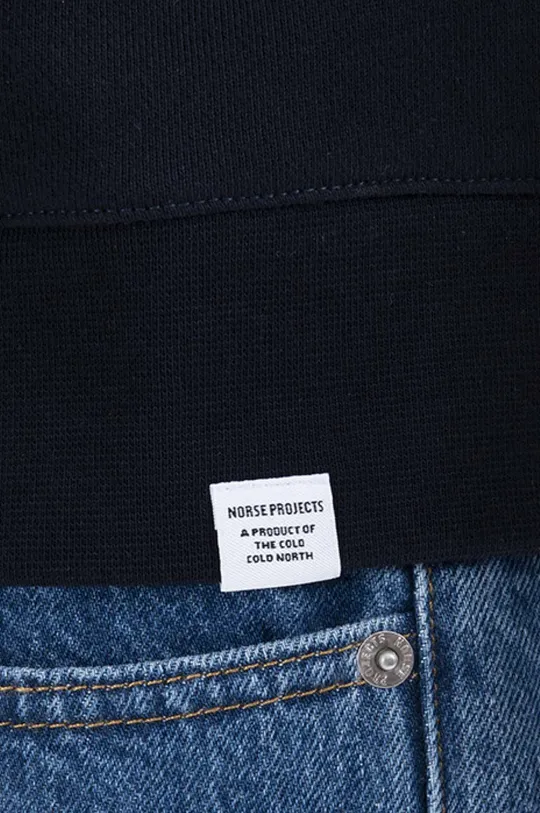 navy Norse Projects cotton sweatshirt Vagn Classic Crew