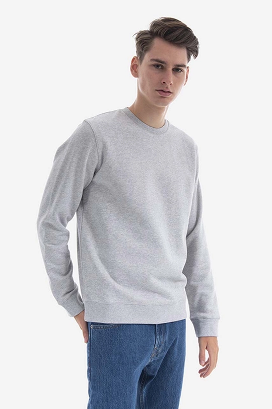 серый Хлопковая кофта Norse Projects Vagn Classic Мужской