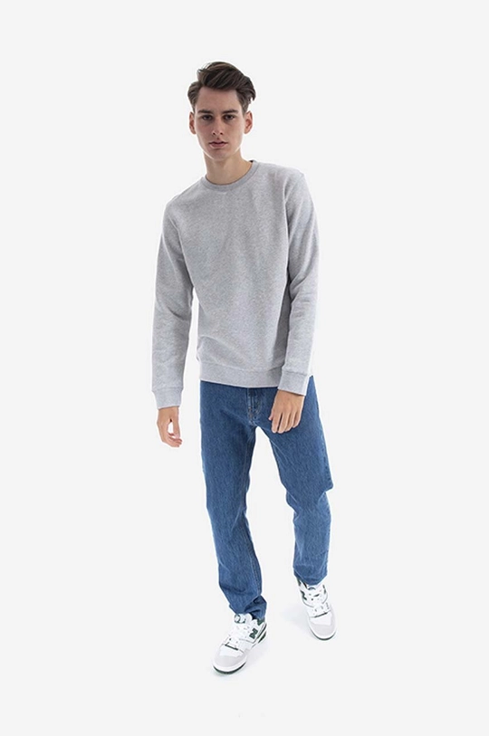 Памучен суичър Norse Projects Vagn Classic сив