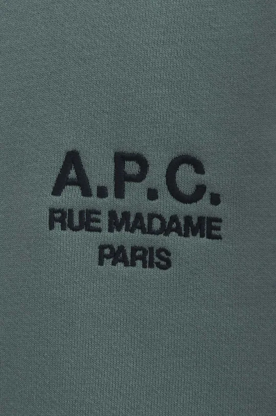 πράσινο Βαμβακερή μπλούζα A.P.C. Marvin