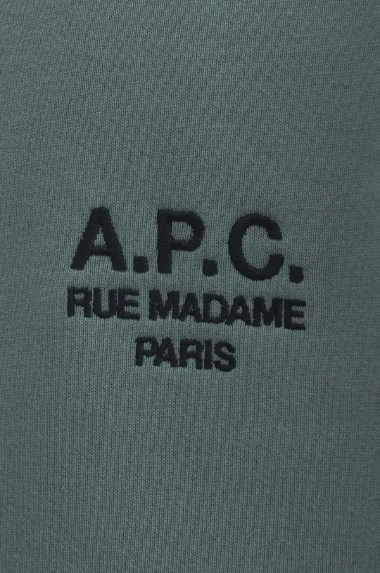 зелений Бавовняна кофта A.P.C. Marvin