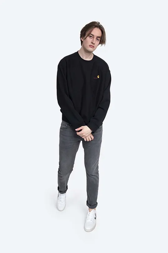 Carhartt WIP sweatshirt I025475.BLACK black