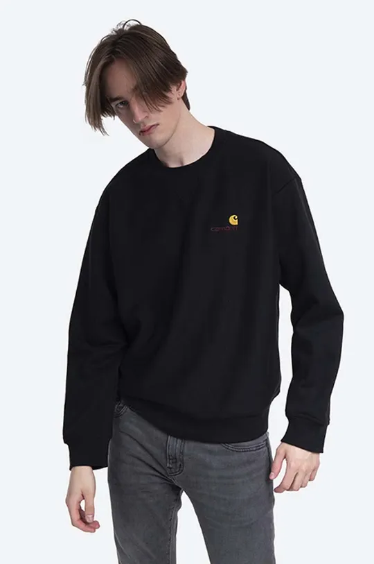 Carhartt WIP bluză I025475.BLACK De bărbați