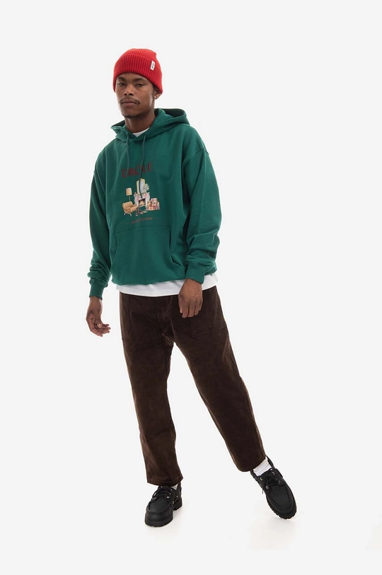 Drôle de Monsieur cotton sweatshirt green