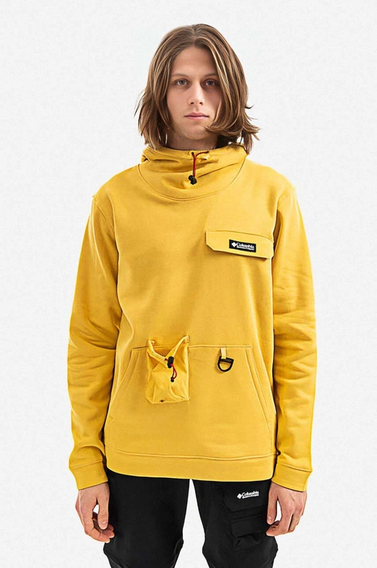 žlutá Mikina Columbia Field Creek Hoodie Pánský