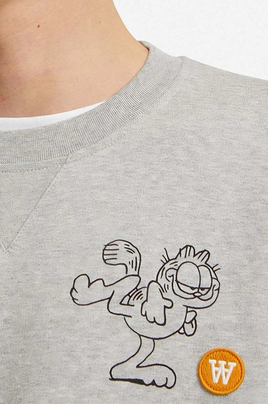 Wood Wood cotton sweatshirt X Garfield Tye  100% Organic cotton