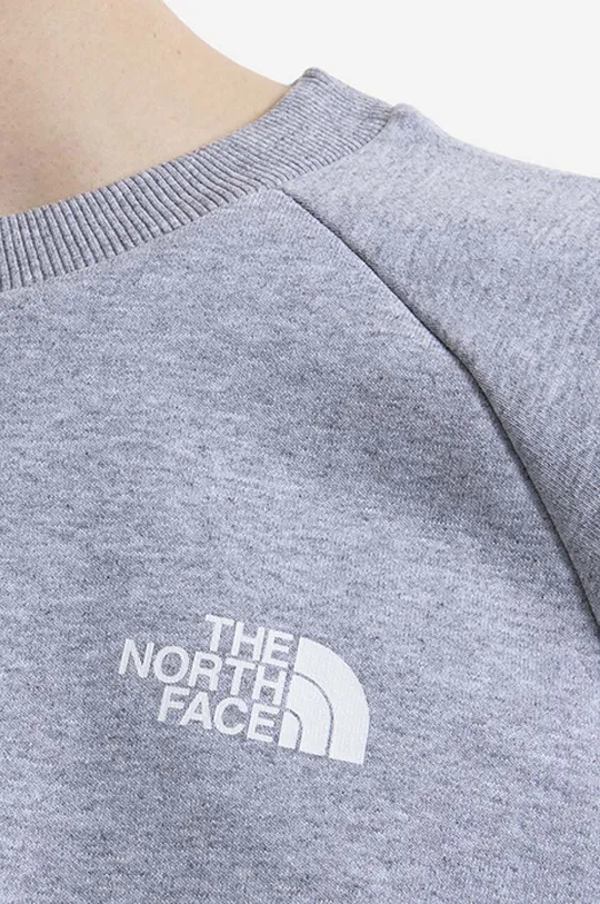 The North Face sweatshirt Raglan Redbox Crew NF0A4SZ9DYX gray