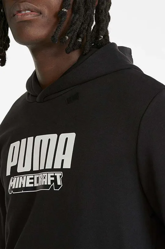 Βαμβακερή μπλούζα Puma x Minecraft Ανδρικά