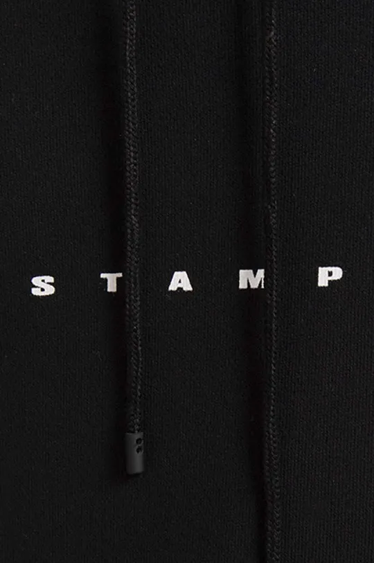 black STAMPD cotton sweatshirt