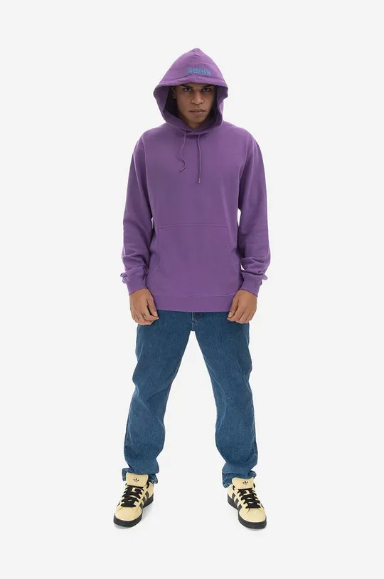 Maharishi cotton sweatshirt violet