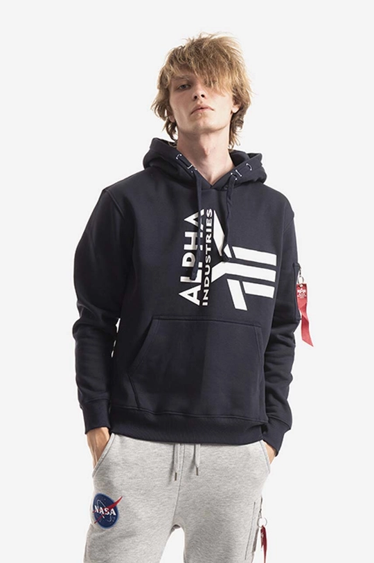 bleumarin Alpha Industries bluză De bărbați