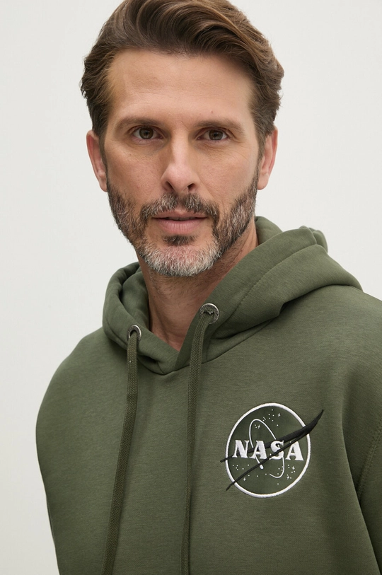 Dukserica Alpha Industries Space Shuttle Hoody zelena