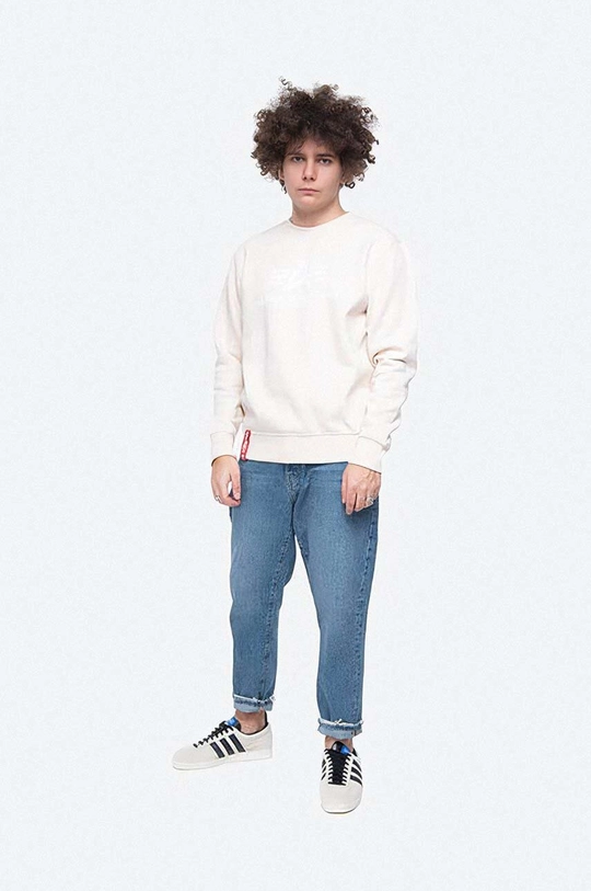 Кофта Alpha Industries Basic Sweater 178302 625 белый