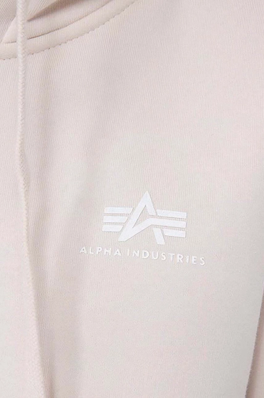 beige Alpha Industries sweatshirt