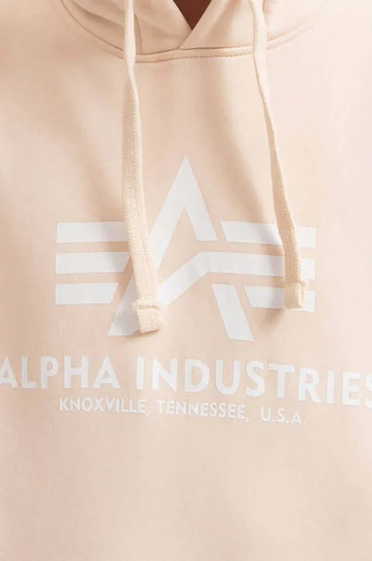 бежов Суичър Alpha Industries