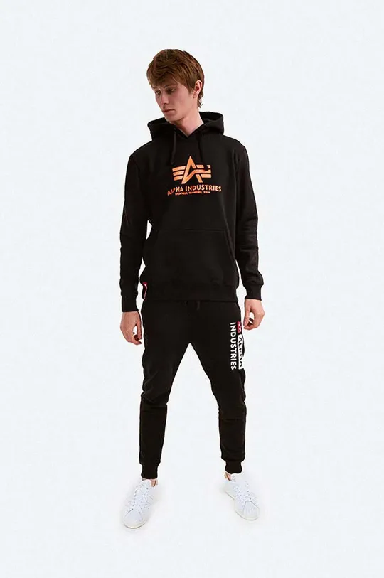 Alpha Industries bluză negru