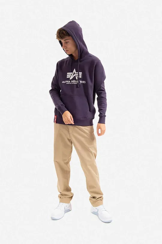 Alpha Industries sweatshirt violet