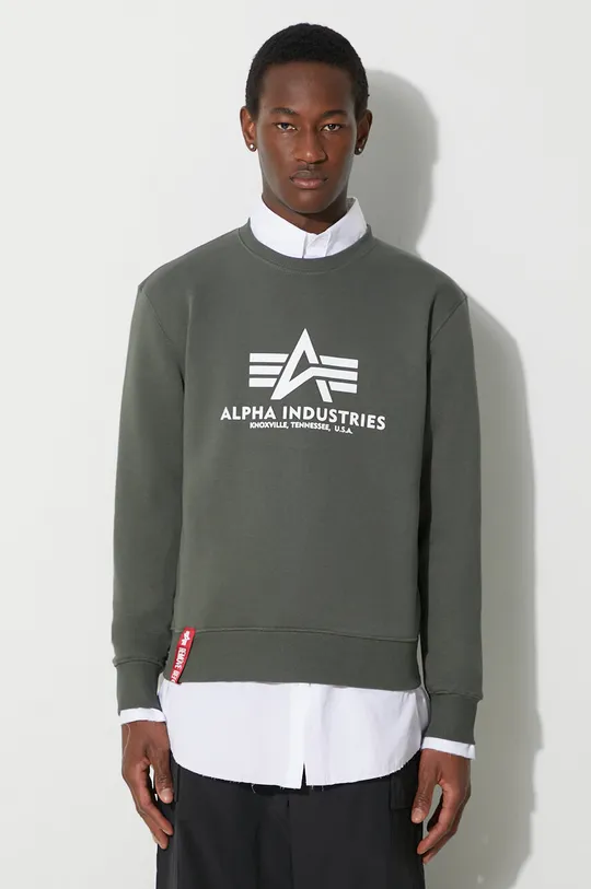 green Alpha Industries sweatshirt 178302 257