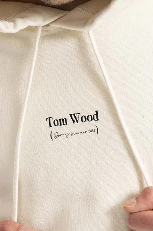 Tom Wood felpa in cotone