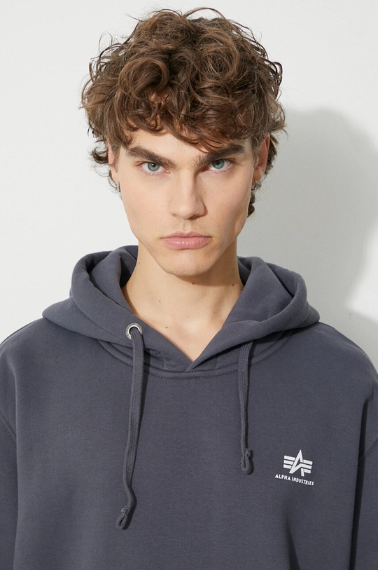 Alpha Industries bluză Basic Hoody Small Logo De bărbați