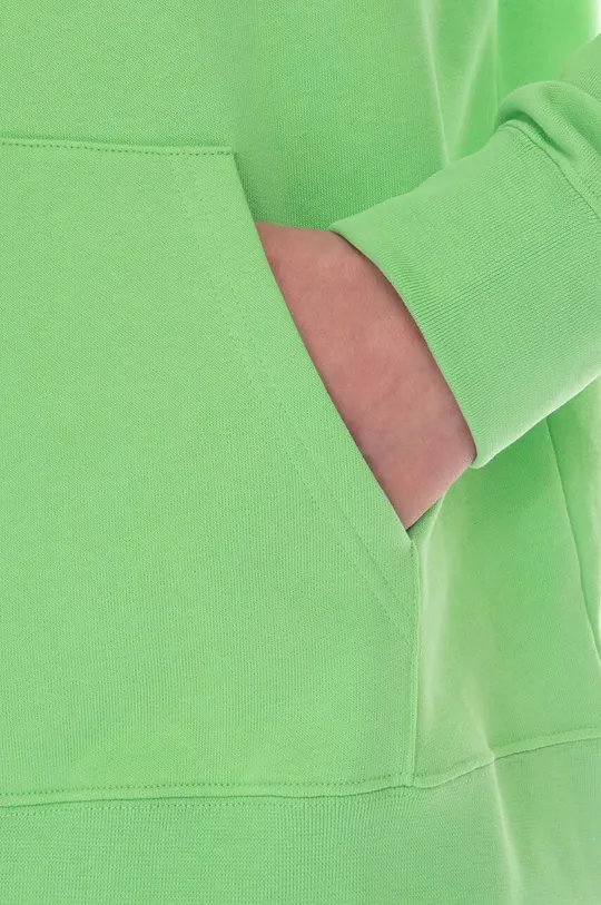 Βαμβακερή μπλούζα Wood Wood πράσινο