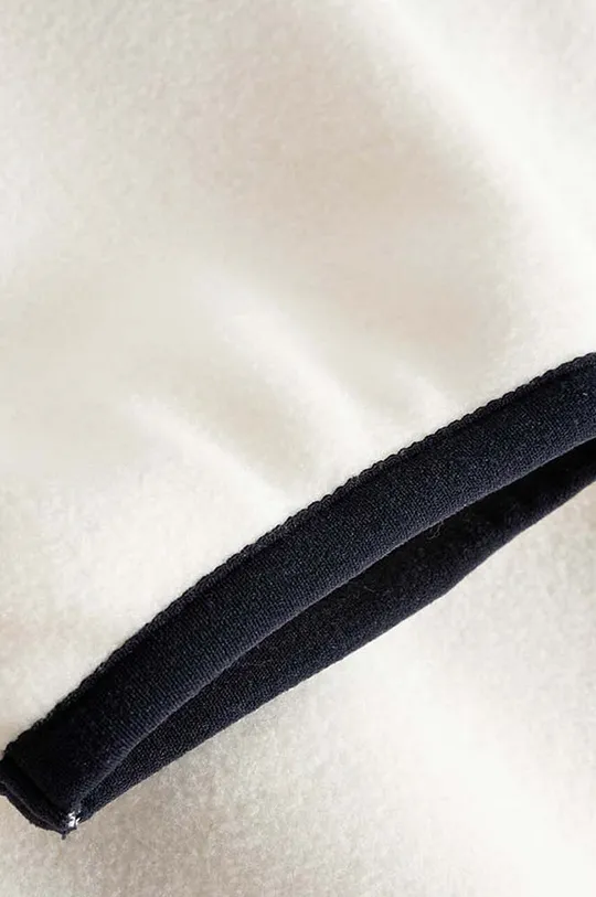 Mikina Wood Wood Jay Zip Fleece Sweatshirt 10245612-2487 OFF WHITE 100 % Polyester