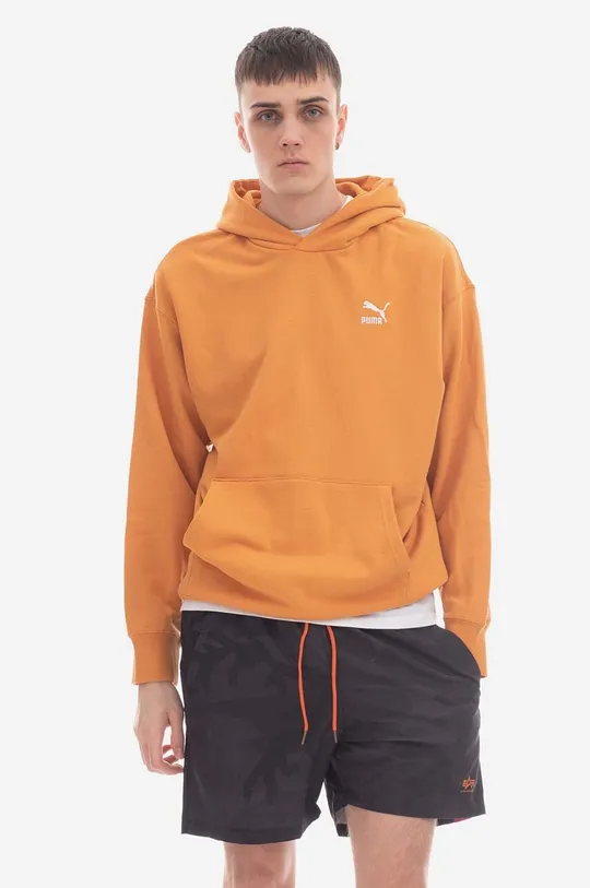 orange Puma cotton sweatshirt Men’s