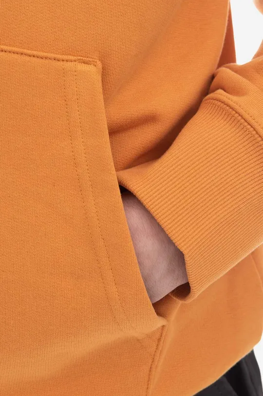 Хлопковая кофта Puma оранжевый