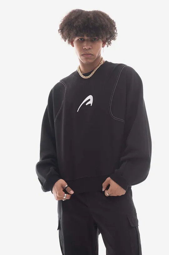 black Ader Error cotton sweatshirt Men’s