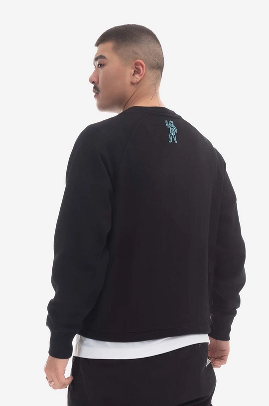 Bavlněná mikina Billionaire Boys Club Serif Logo Crewneck B23102 BLACK