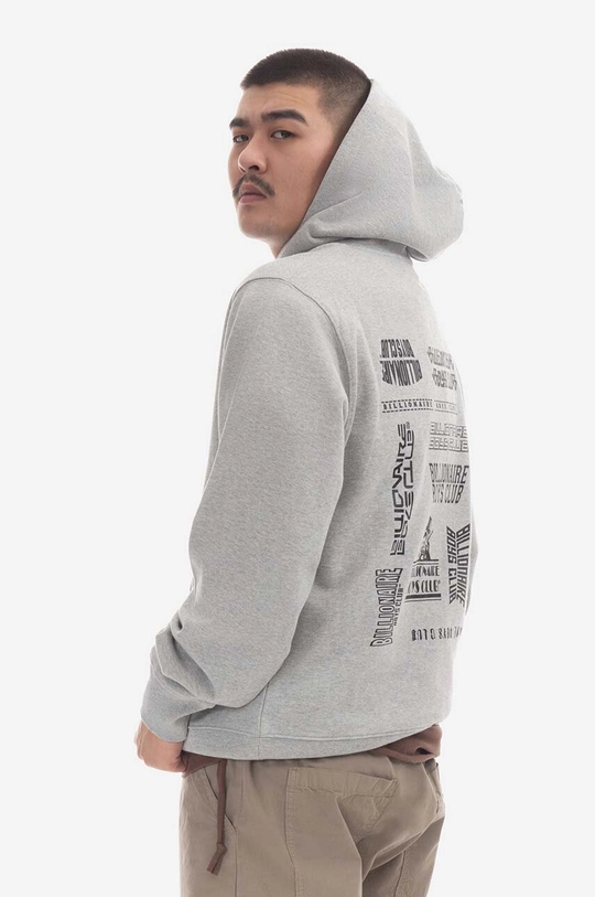 Bavlněná mikina Billionaire Boys Club Signage Popover Hood B23123 BLACK