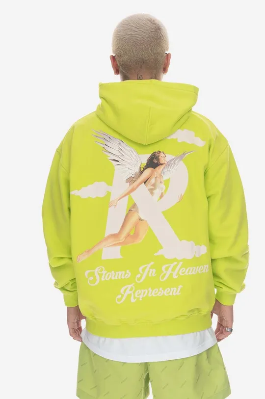 Βαμβακερή μπλούζα Represent Represent Storms In Heaven Hoodie M04273-245 Ανδρικά