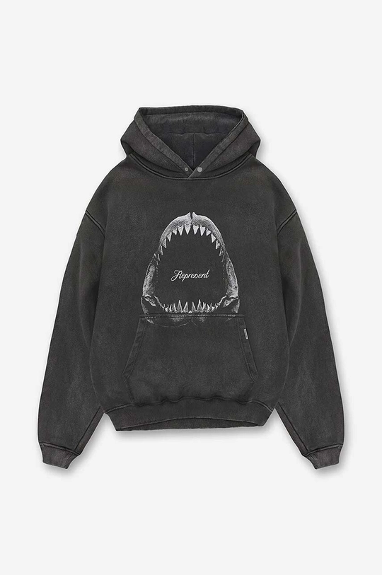 Памучен суичър Represent Shark Jaws 100% памук