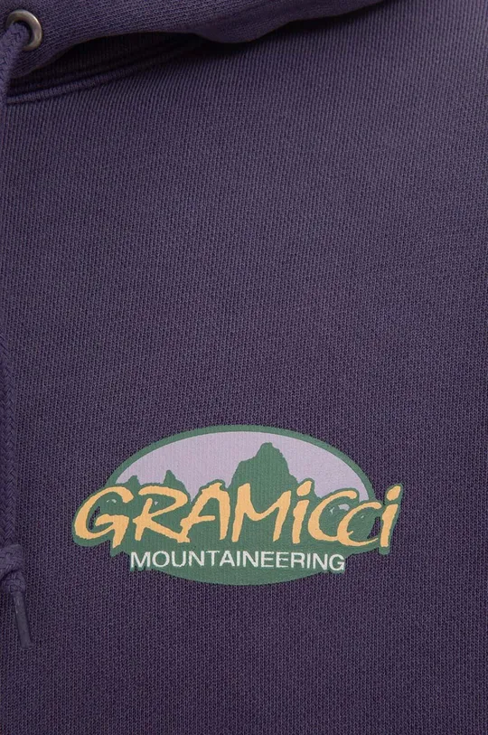 Gramicci cotton sweatshirt Ash violet