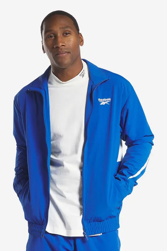 blue Reebok jacket CL Vector Tracktop Vecblu Men’s