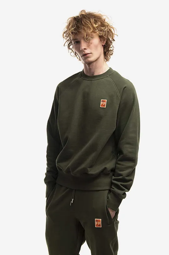 green Filling Pieces sweatshirt Men’s