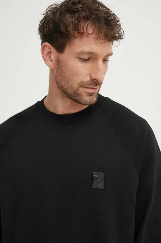 black Filling Pieces cotton sweatshirt Lux