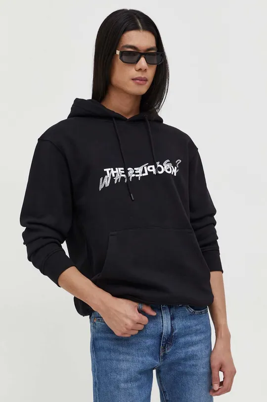 чёрный Хлопковая кофта The Kooples