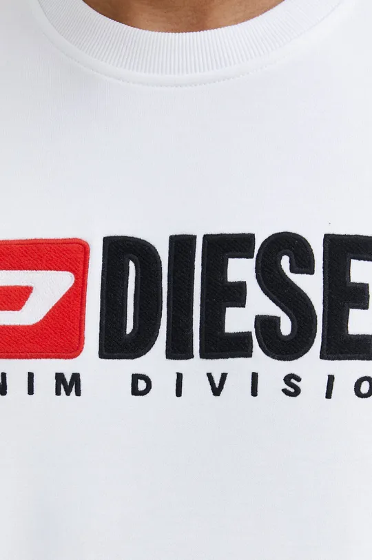 Bavlnená mikina Diesel S-GINN-DIV Pánsky