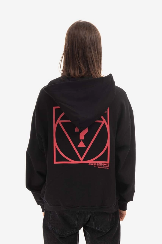 črna Pulover Guess Originals Go Harper Ls Hoodie