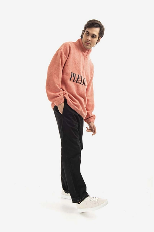 PLEASURES sweatshirt orange