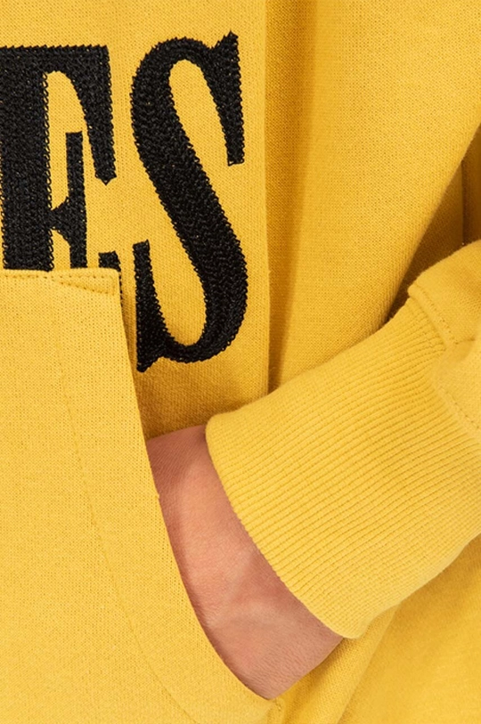 yellow PLEASURES sweatshirt