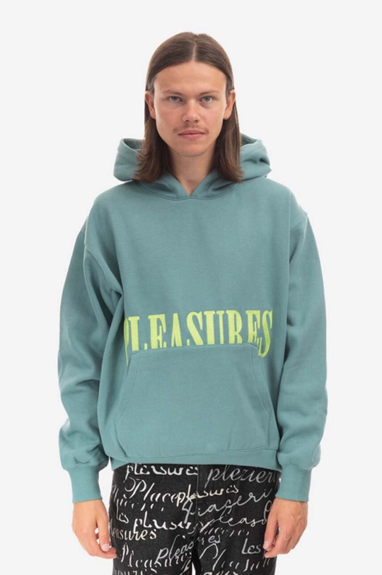 green PLEASURES sweatshirt Unisex