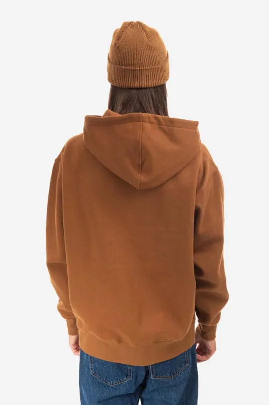 brown PLEASURES sweatshirt