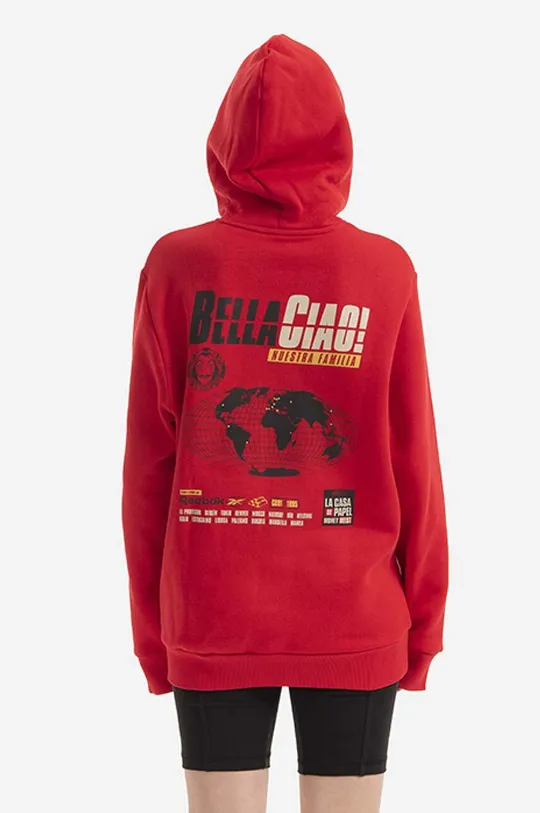 red Reebok sweatshirt La Casa De Papel