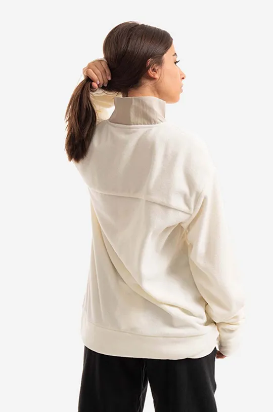 beige Rains sweatshirt Fleece Jacket