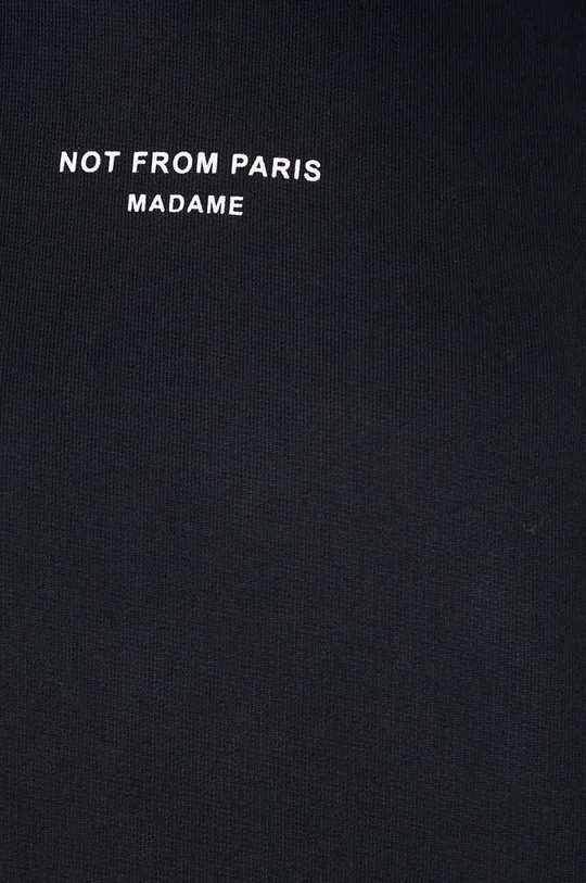 Drôle de Monsieur cotton sweatshirt Classic Not From Paris Madame
