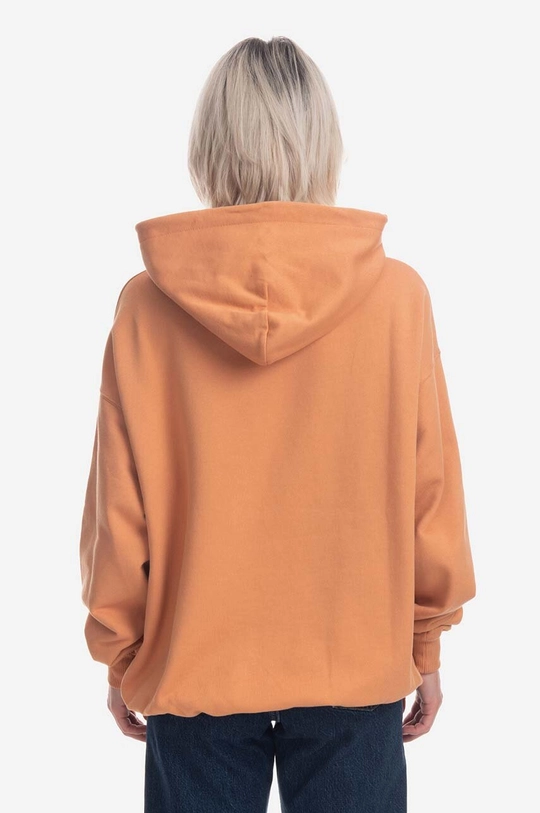 Pamučna dukserica Drôle de Monsieur Le Hoodie PEACH