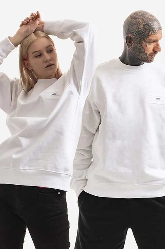 white 032C cotton sweatshirt St.Marks Crewneck Unisex