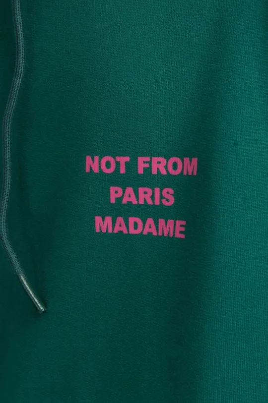 green Drôle de Monsieur cotton sweatshirt